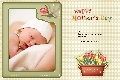 Family photo templates Mother's day cards